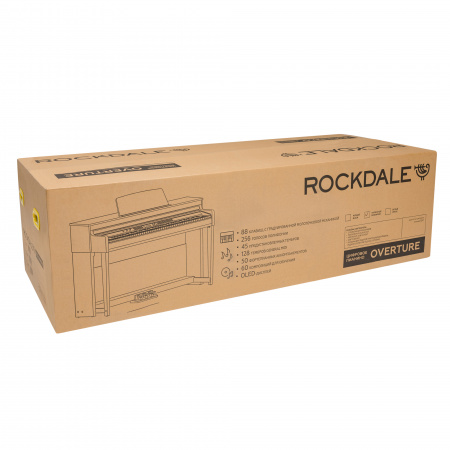 Цифровое пианино Rockdale Overture Rosewood