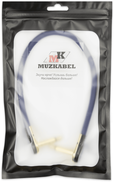 Патч-кабель MUZKABEL JFNIK4SP - 0.1 метра, JACK - JACK