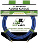 Аудио кабель MUZKABEL RCXMK5N - 1 метр, RCA - RCA