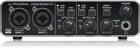 Звуковая карта Behringer UMC202HD