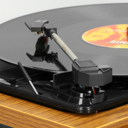 Виниловый проигрыватель Lenco LS-10 Wood