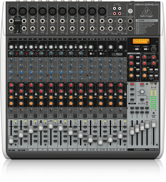 Микшер аналоговый Behringer XENYX QX2442USB