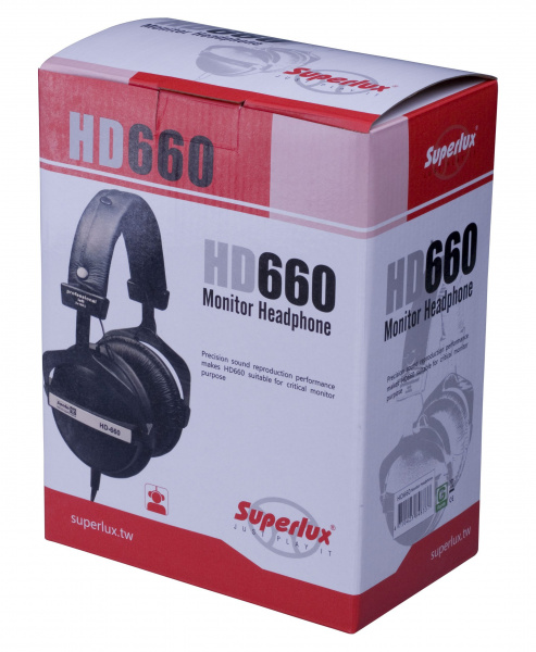 Студийные наушники Superlux HD660