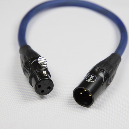 Патч-кабель MUZKABEL XXSMK5NP - 0.5 метра, XLR - XLR