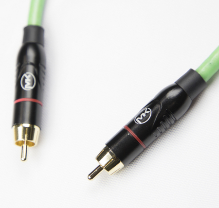 Патч-кабель MUZKABEL SRCIK2P - 0.3 метра, RCA – RCA (Красное кольцо)