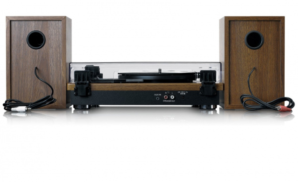 Виниловый проигрыватель Lenco LS-100 Wood