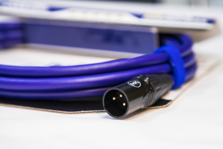 Микрофонный кабель MUZKABEL XXFMK1V - 1,5 метра, XLR – XLR