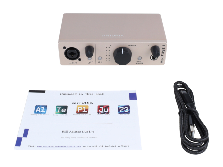 Звуковая карта Arturia MiniFuse 1 Champagne