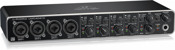Звуковая карта Behringer UMC404HD