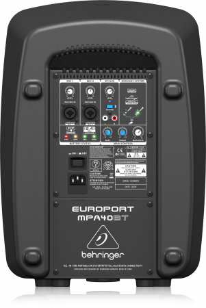 Портативная Акустическая система Behringer MPA40BT