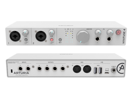 Звуковая карта Arturia MiniFuse 4 White