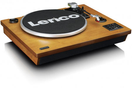 Виниловый проигрыватель Lenco LS-55 Walnut